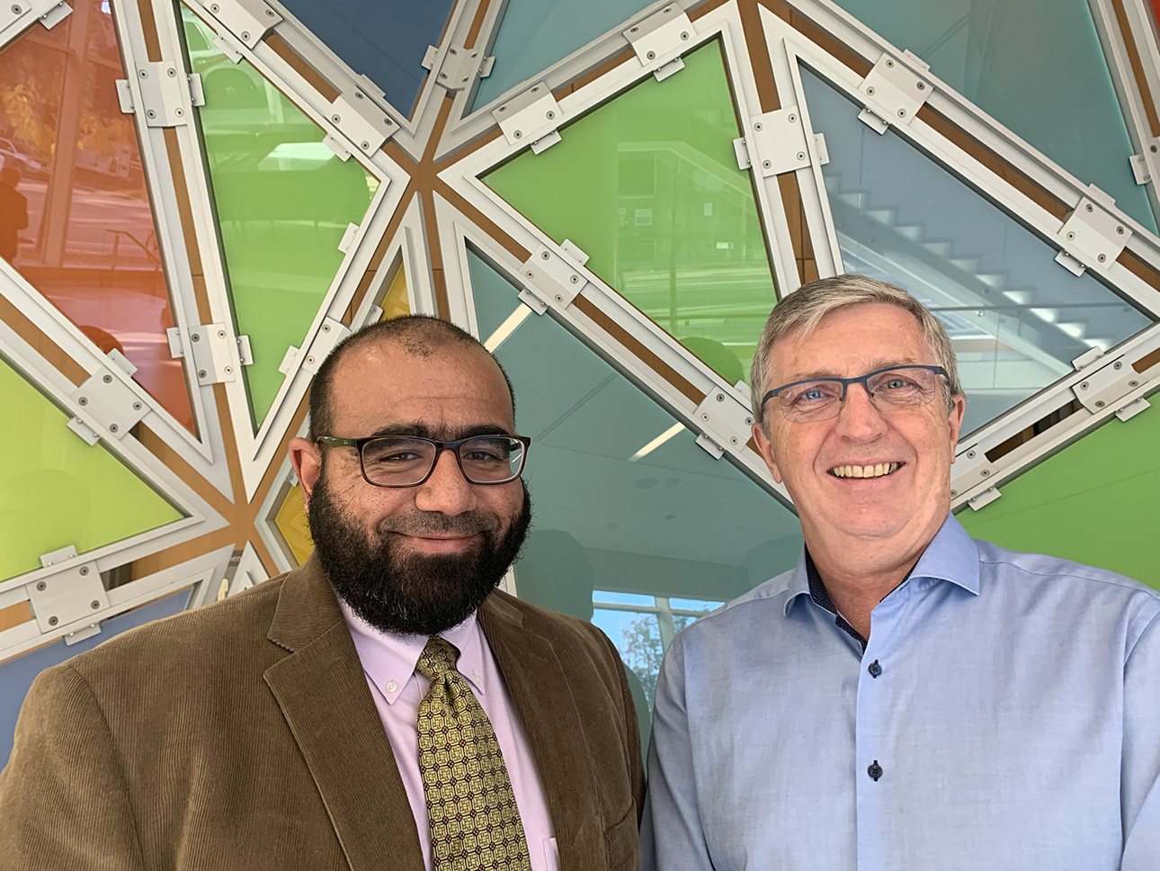 Drs. Ahmed Abou-Setta and Stéphane Groulx