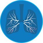 Lung cancer icon
