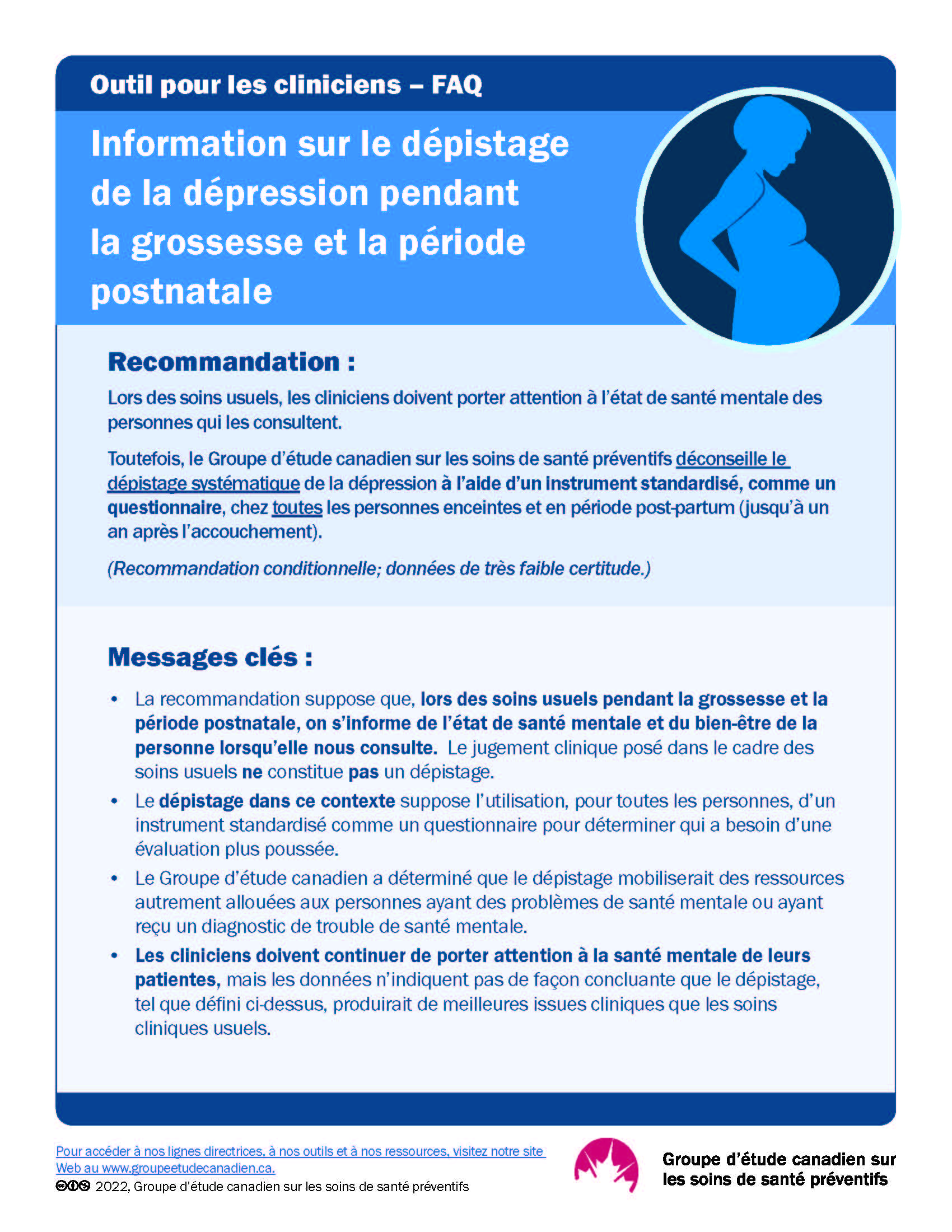 Clinician FAQ - French
